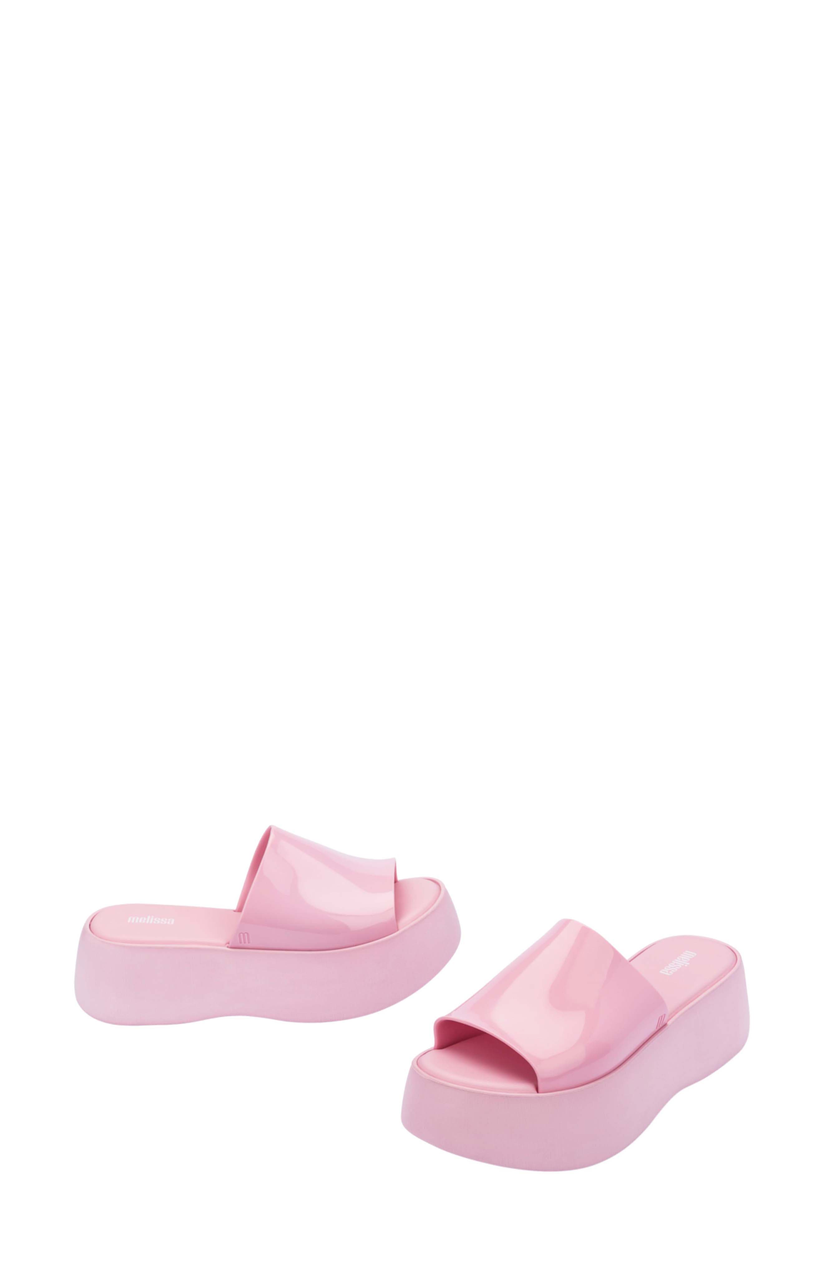 Becky Water Resistant Platform Sandal, Alternate, color, PINK/ PINK