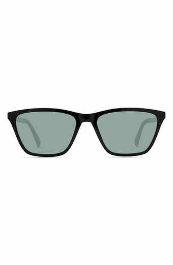 Eco Yun 53mm Polarized Square Sunglasses