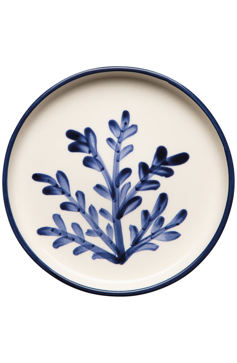 Danica Brands Floren Hand-painted Turkish Side Plate, Alternate, color, Blue
