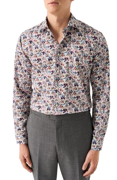 Contemporary Fit Floral Dress Shirt (Regular & Big)
