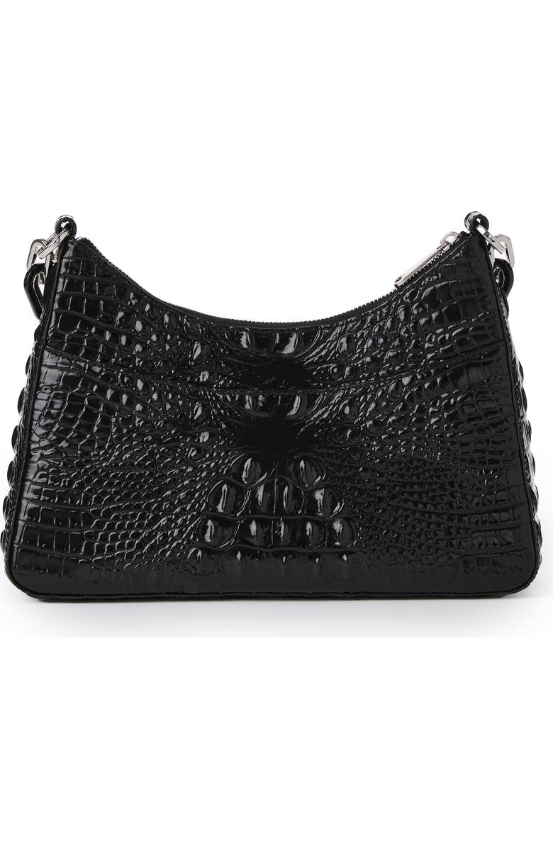 Brahmin Mod Esme Croc Embossed Leather Shoulder Bag, Alternate, color,