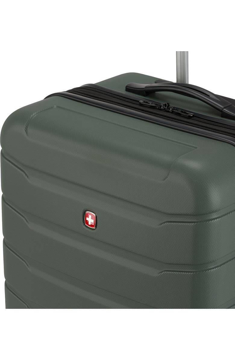 SWISSGEAR 24-Inch Hardside Spinner Suitcase, Alternate, color, Olive