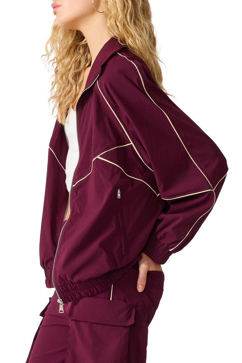 Jacey Windbreaker Jacket, Alternate, color, FIG