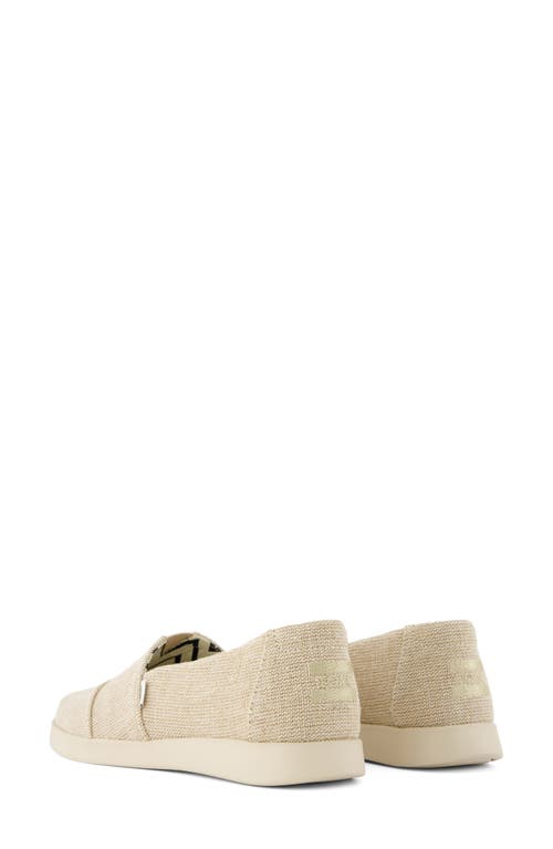 Toms Alpargata Plus Slip-on In Natural