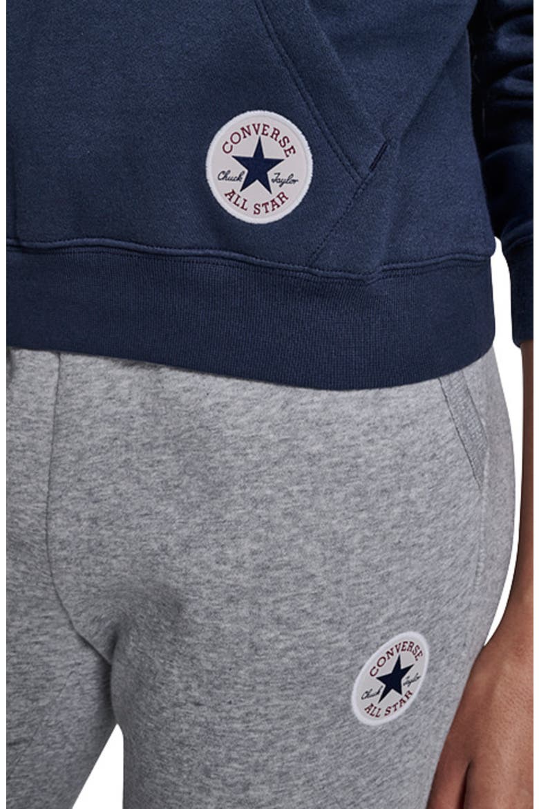 Chuck Taylor Patch Classic Pullover Hoodie, Alternate, color, SHADOW NAVY