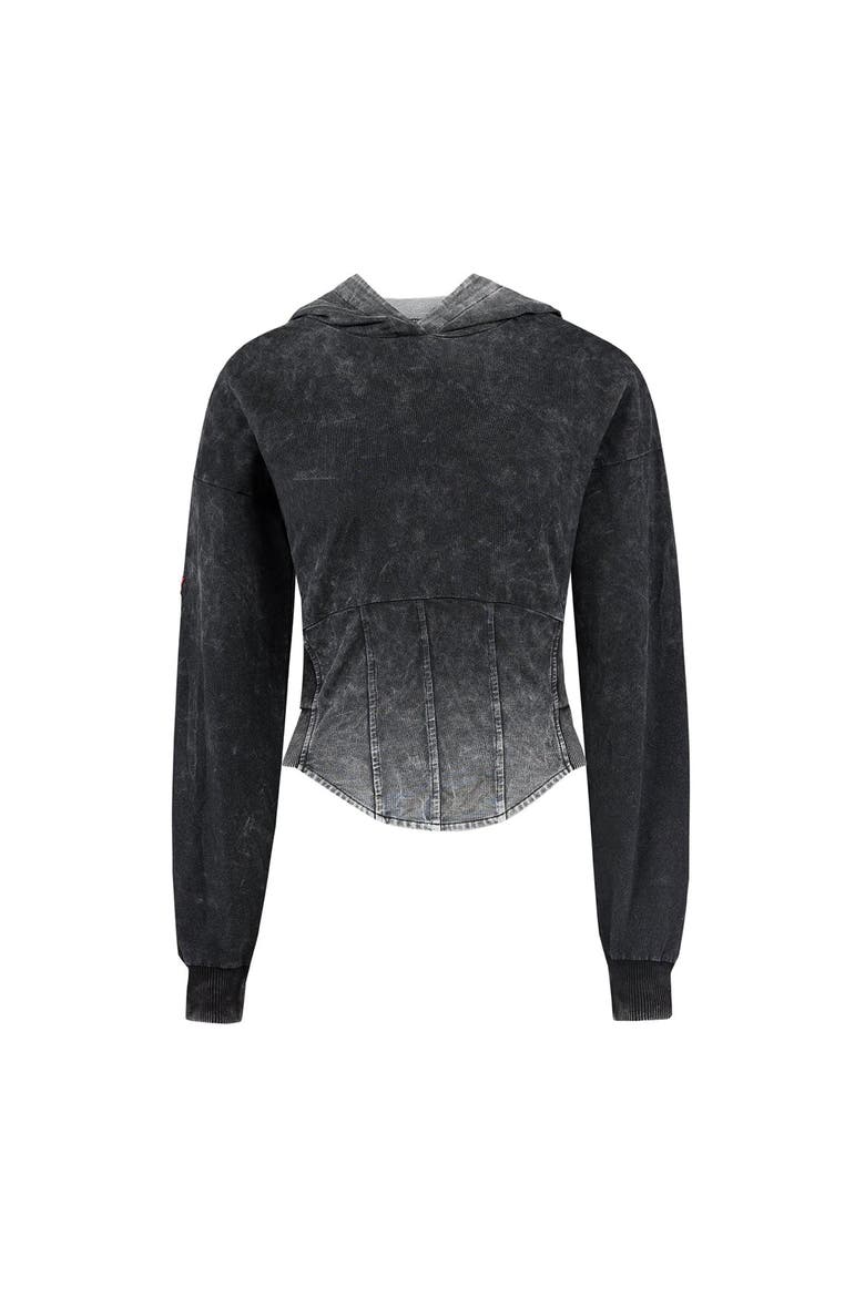 Free Heaven Acid Wash Hoodie, Main, color, Black