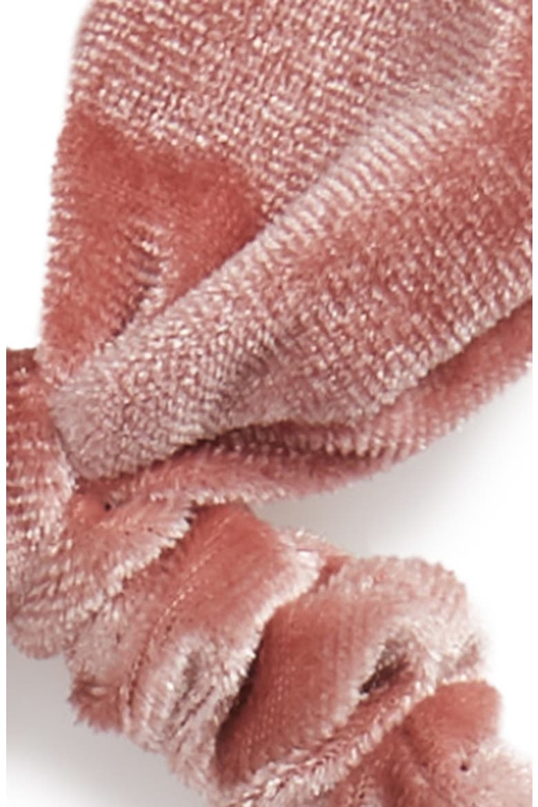 5-Pack Velvet Bow Scrunchies, Alternate, color, MULTI COMBO