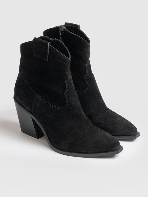 Saint + Sofia Dallas Mid Boot In Black