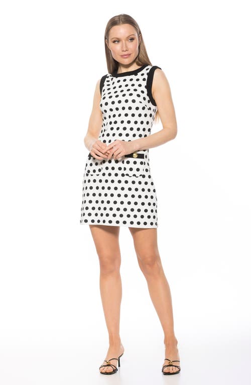 Alexia Admor Piper Sheath Dress In White