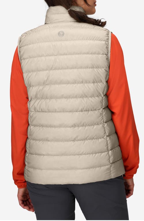 Marmot Highlander 700 Fill Power Down Vest In Neutral