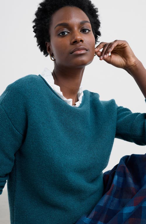 Seasalt Cornwall Fruity Ii Merino Wool Blend Sweater In Blue