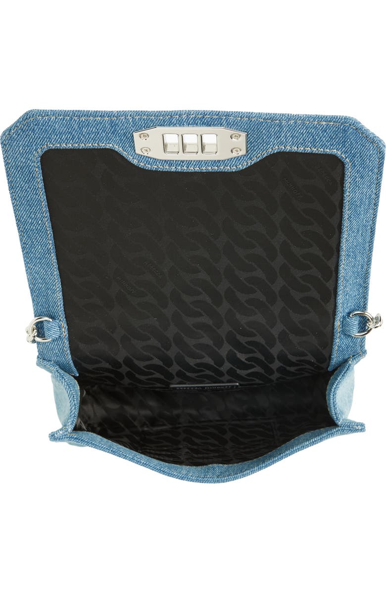 Rebecca Minkoff Small Chevron Quilted Love Crossbody Bag, Alternate, color,