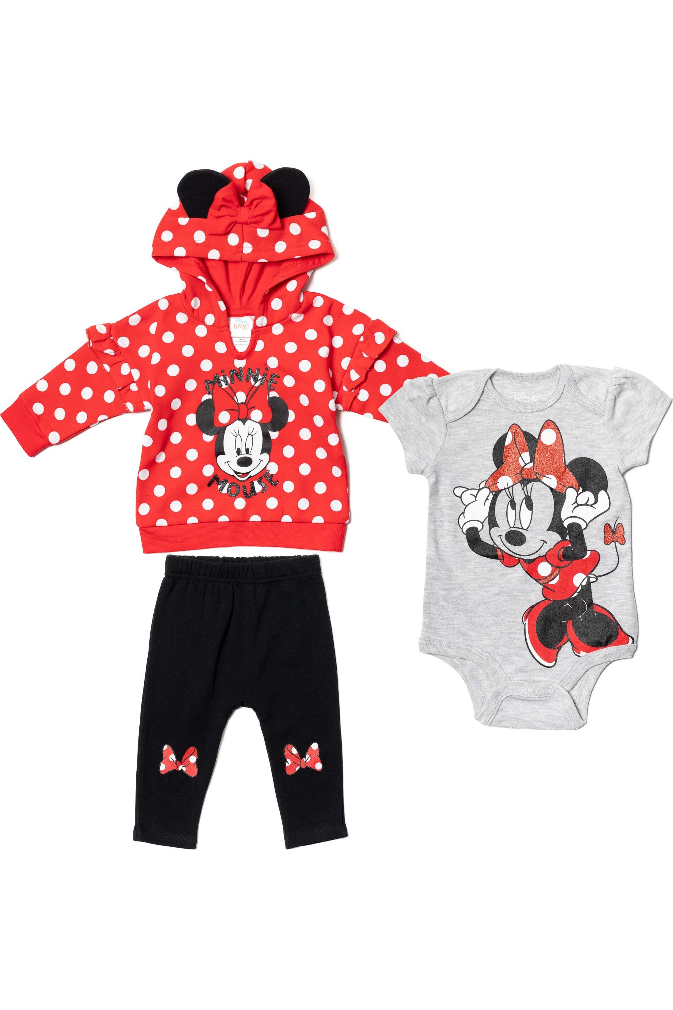 selected Red Black Minnie