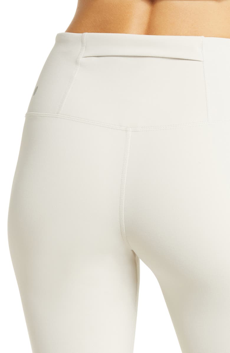 Zella Studio Luxe High Waist Flare Ankle Pants, Alternate, color, Grey Moonbeam