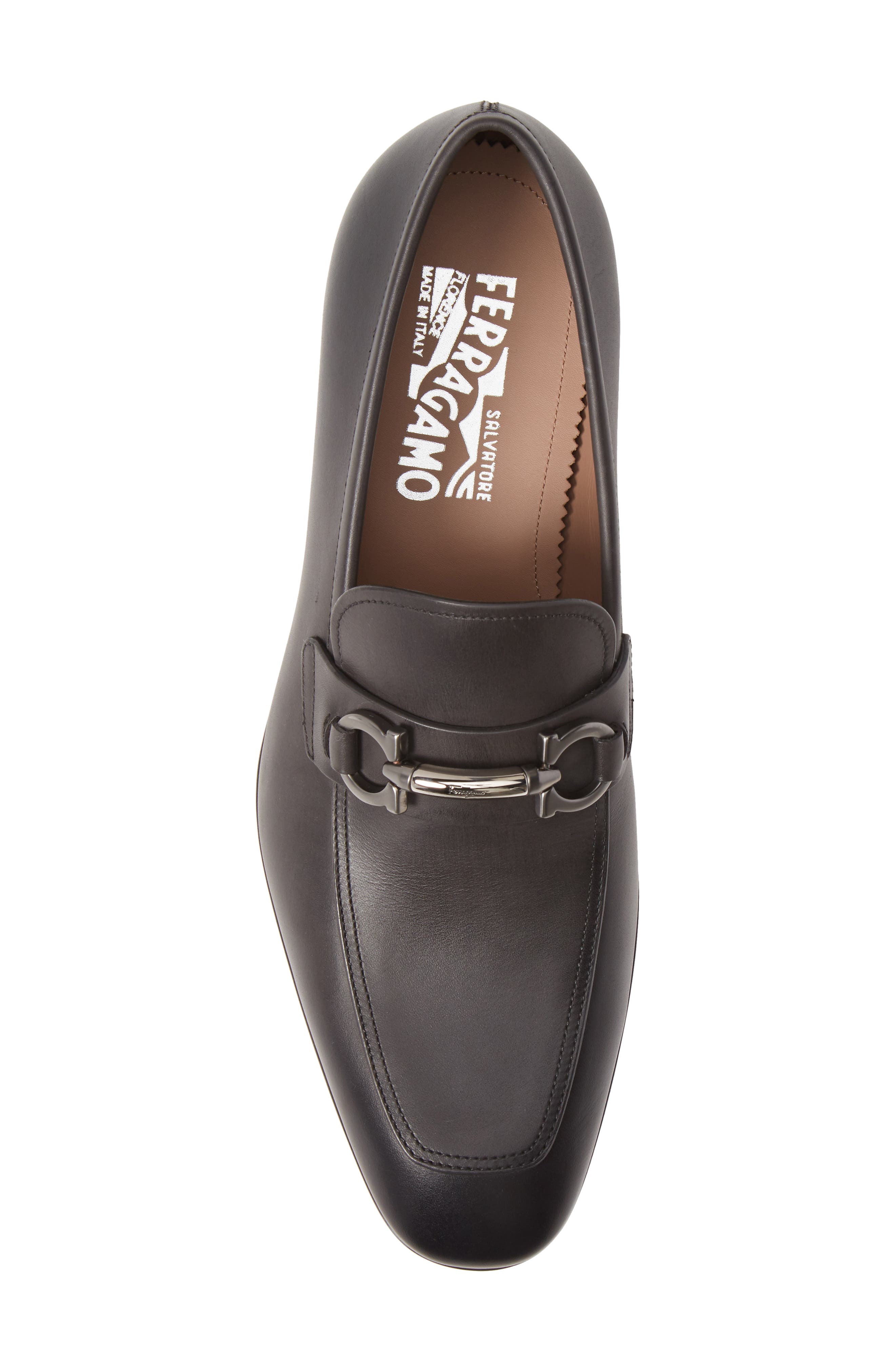 FERRAGAMO Salvatore Ferragamo Benford Rounded Bit Loafer, Alternate, color, 
