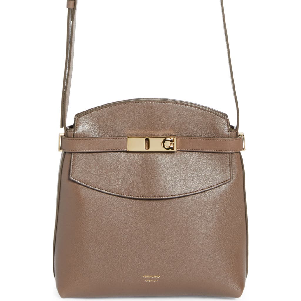 FERRAGAMO FERRAGAMO SMALL HUG MESSENGER BAG