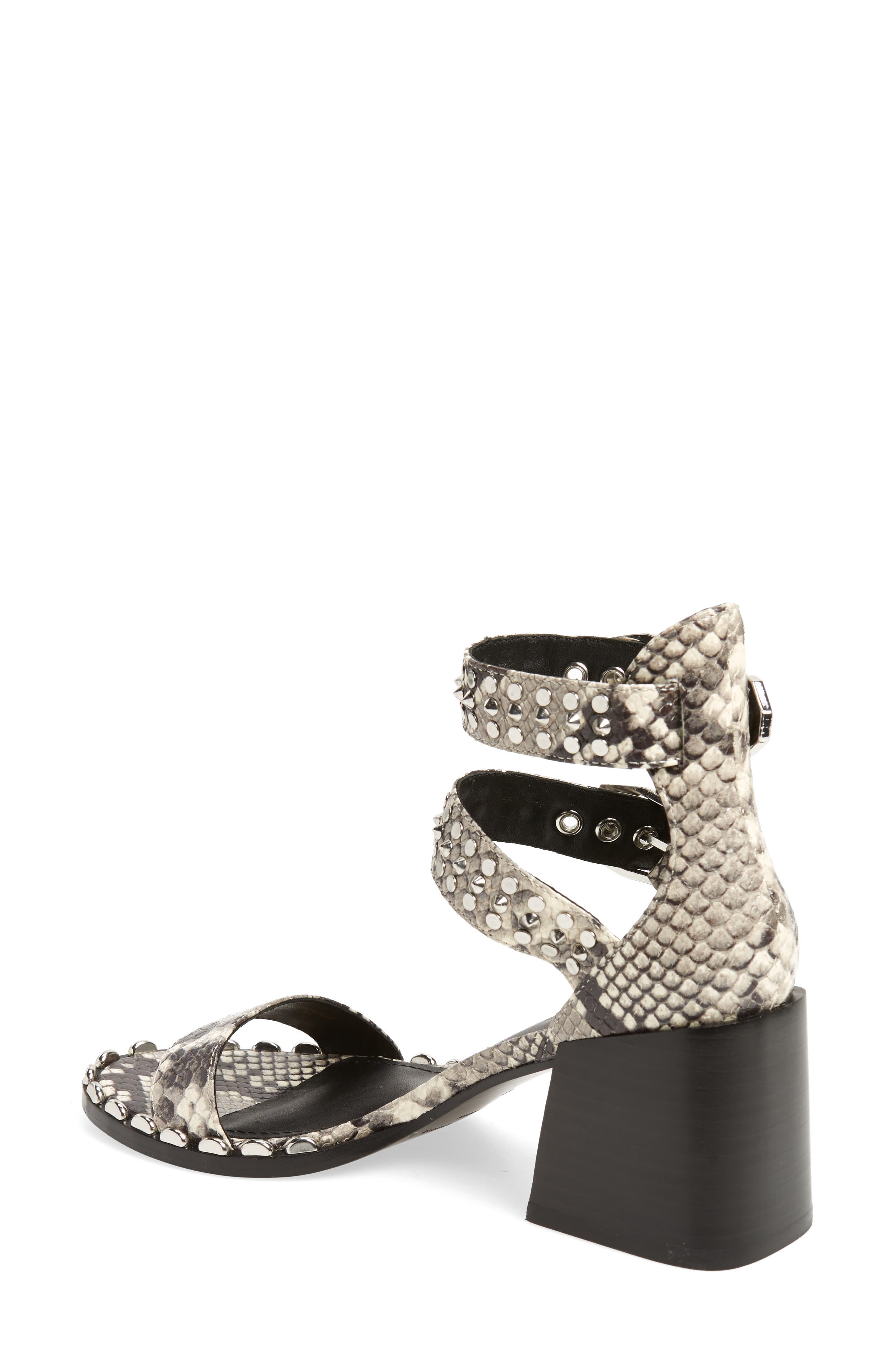 Sigerson Morrison Apple Studded Sandal, Alternate, color, 