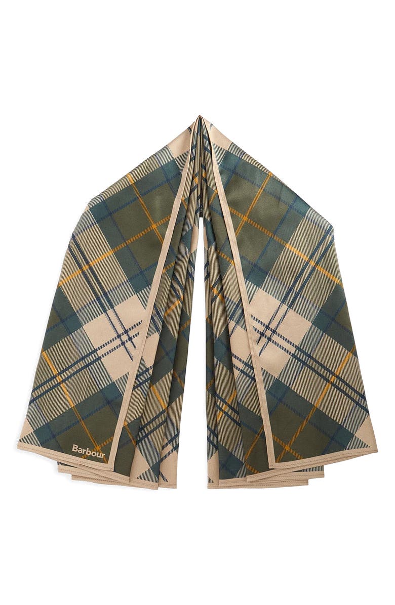 Barbour Kinsale Tartan Square Scarf, Alternate, color, Ancient Tartan