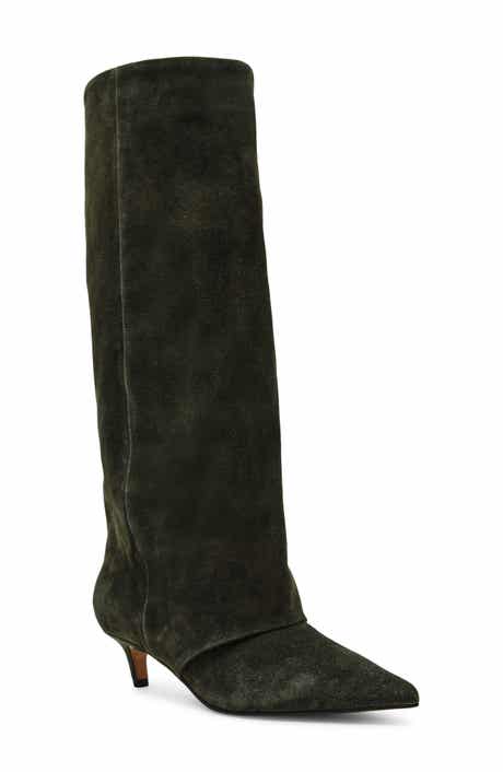 Steve Madden Luca Kitten Heel Knee High Boot