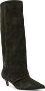 Steve Madden Luca Kitten Heel Knee High Boot