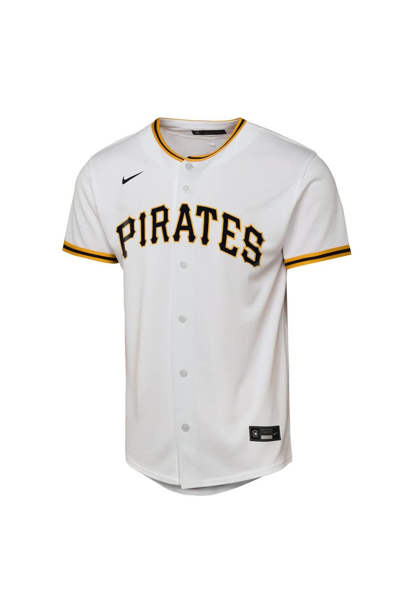Nike Youth Nike Paul Skenes White Pittsburgh Pirates Home Replica Player Jersey, Alternate, color, 