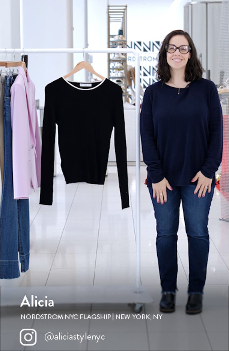 Fitted Tipped Sweater, sales video thumbnail