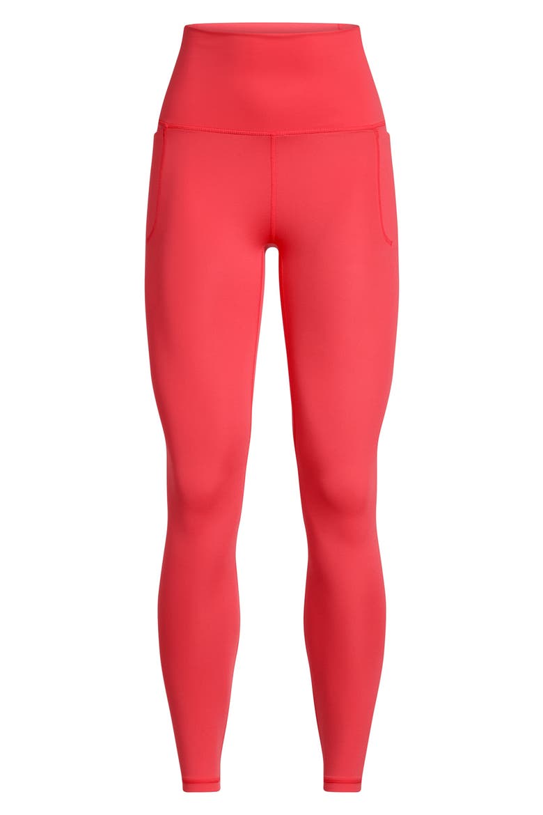 Meridian High Waist Pocket Performance Leggings, Alternate, color, RED