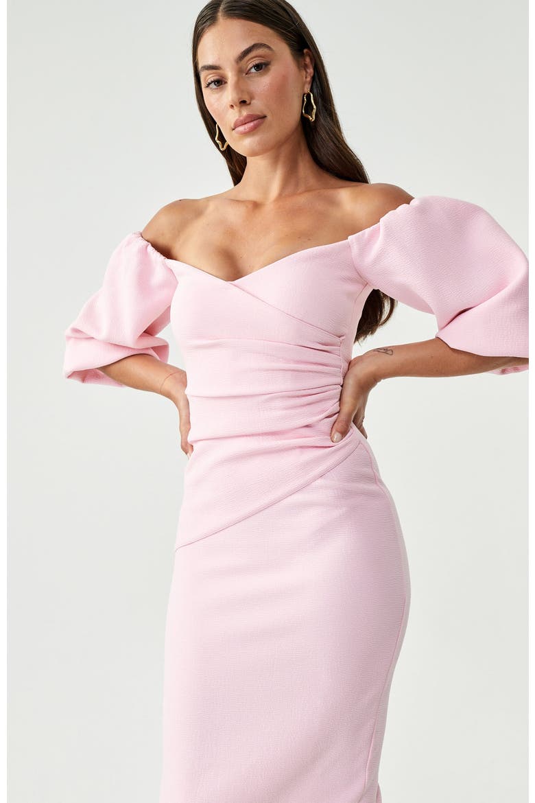 Jessamy Dress, Alternate, color, Pale Pink