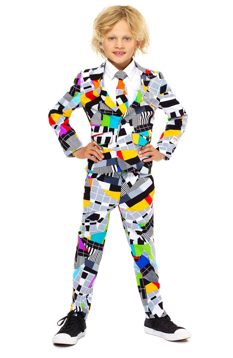 OppoSuits Testival Two-Piece Suit with Tie, Main, color,