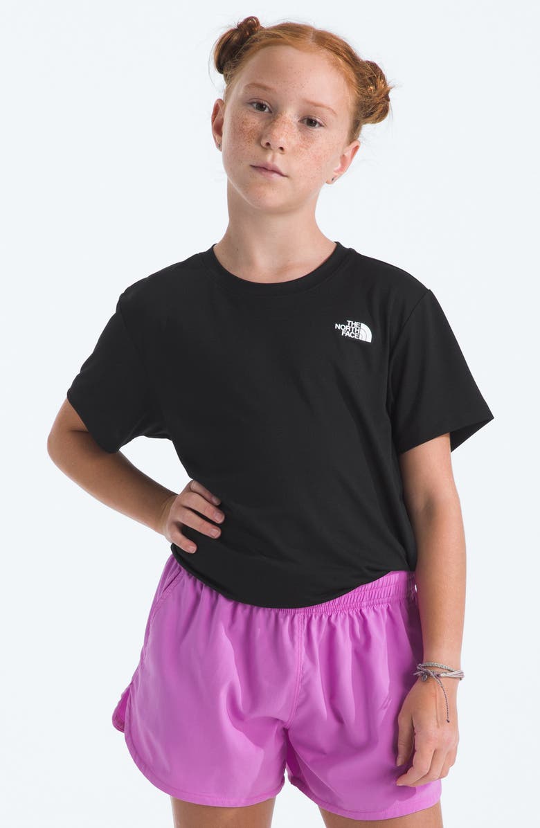 The North Face Kids' Flex Short Sleeve T-Shirt, Main, color, Tnf Black