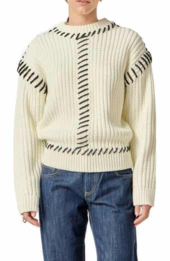 Stitch Detail Chunky Sweater