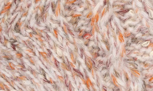 Muk Luks Cable Knit Sweater Crew Socks In Brown