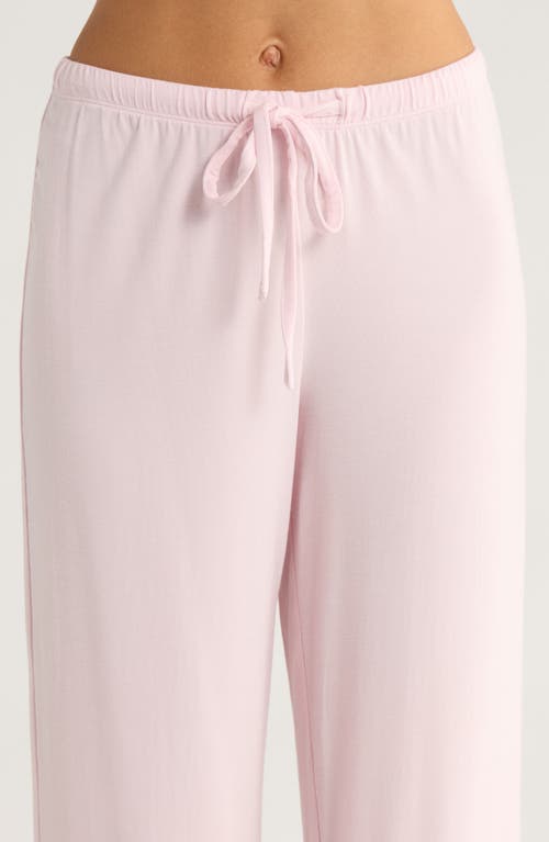 Nordstrom Moonlight Eco Knit Pajamas In Pink