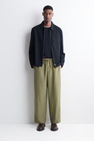 COS Barrel-Leg Drawstring Pants