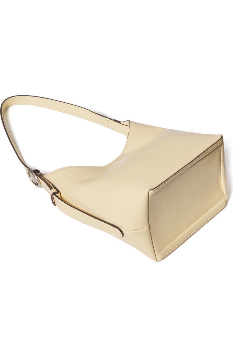 Oryany Egg Leather Shoulder Bag, Alternate, color, Butter Cream