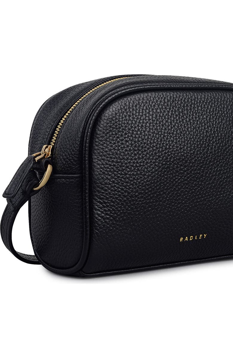 Radley The Daily Mini Zip Around Crossbody Bag, Alternate, color, Black