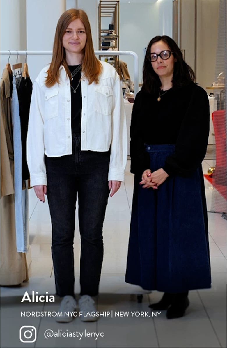 Cropped OG Denim Jacket, sales video thumbnail