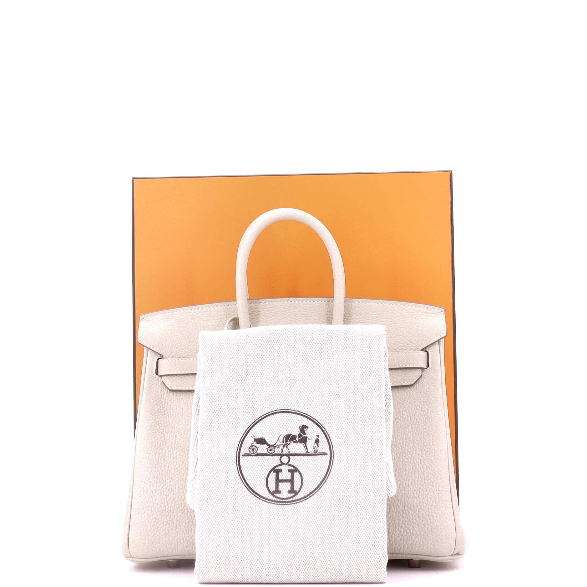 Pre-Owned Hermes Birkin Handbag Light Togo with Rose Gold Hardware 25, Alternate, color, 