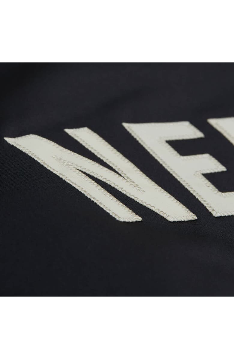 Mitchell & Ness Men's Mitchell & Ness Olive/Black New York Knicks Clutch Satin Raglan Full-Snap Jacket, Alternate, color, Olive