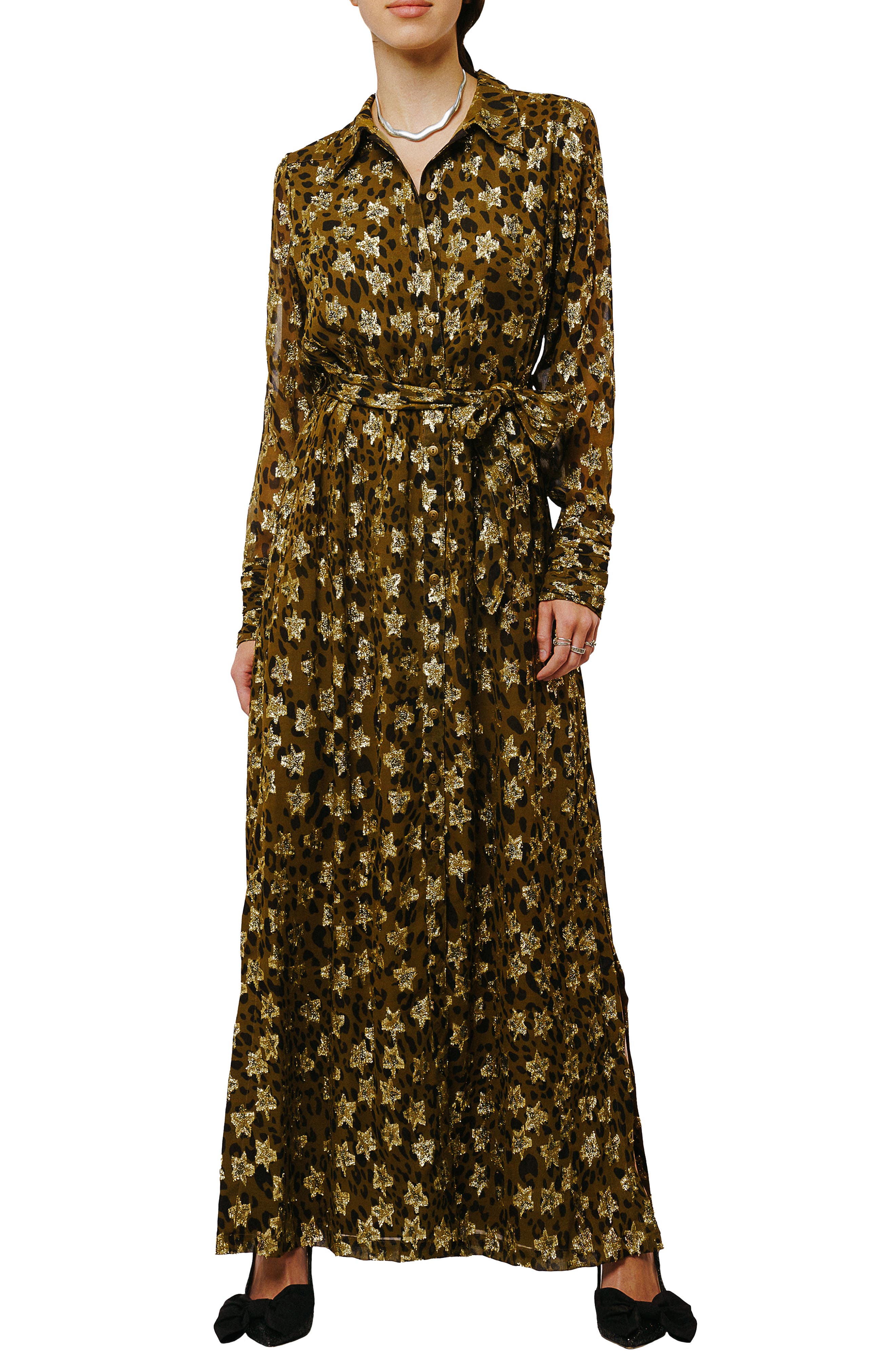 CIEBON Jynai Long Sleeve Shirtdress