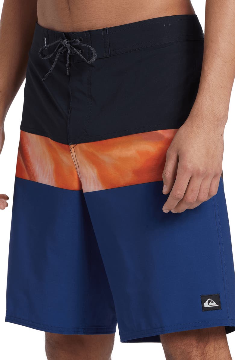 Quiksilver Surfsilk Panel 20 Board Shorts, Alternate, color, Navagio Prnt 4