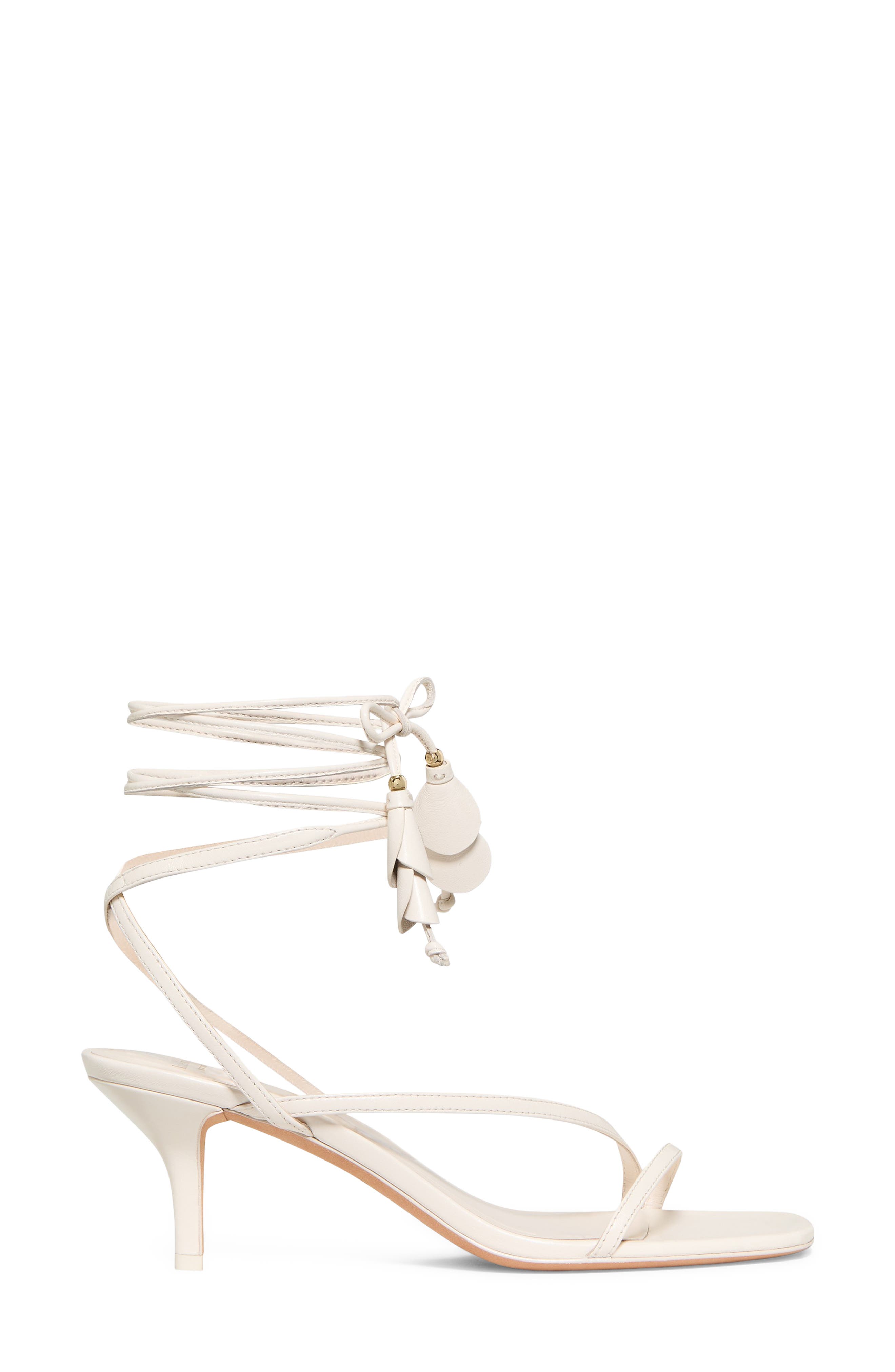 ankle wrap sandal, Alternate, color, CREAM