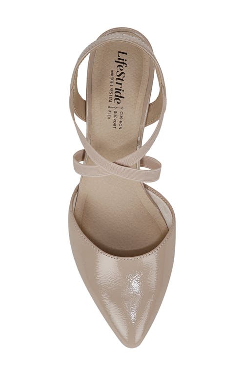 LIFESTRIDE LIFESTRIDE APRIL SLINGBACK POINTED TOE PUMP