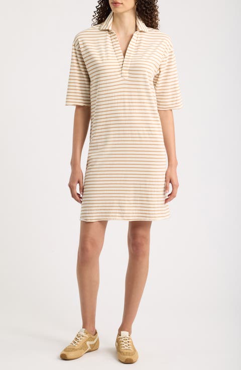 Mini Emma Striped Cotton T-Shirt Dress