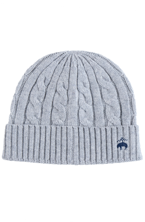Cashmere Blend Classic Cable Hat