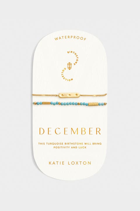Birthstone Bracelet 'December' in Turquoise