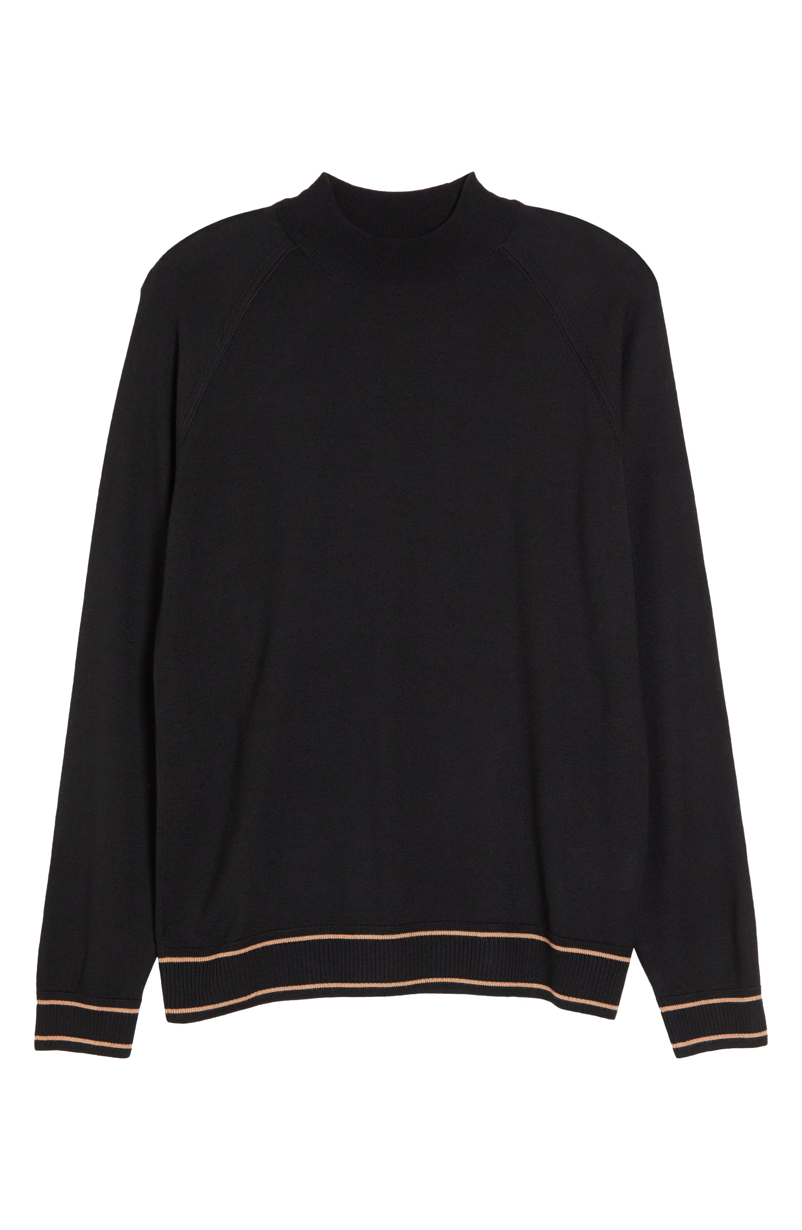 Favino Tipped Virgin Wool Blend Sweater