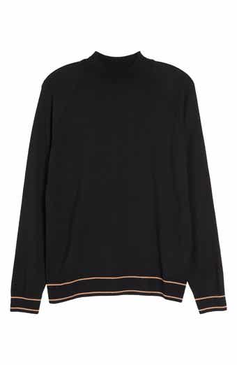 Favino Tipped Virgin Wool Blend Sweater