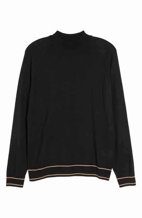 Favino Tipped Virgin Wool Blend Sweater