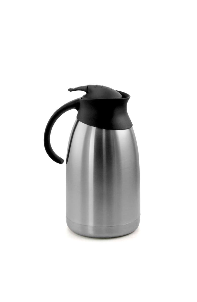 Megachef 2.11 Quart Stainless Steel Thermal Beverage Carafe for Coffee and Tea, Main, color, Silver